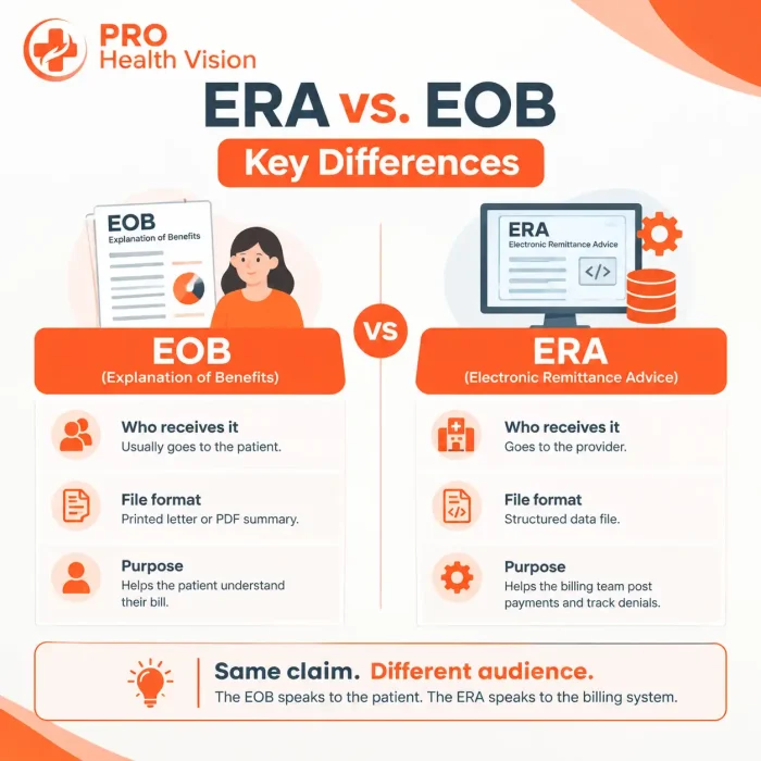 ERA vs. EOB: Key Differences