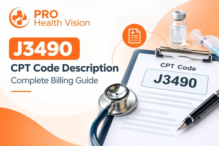J3490 CPT Code Description | Billing Guide & Uses